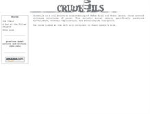 Tablet Screenshot of crudeoils.us